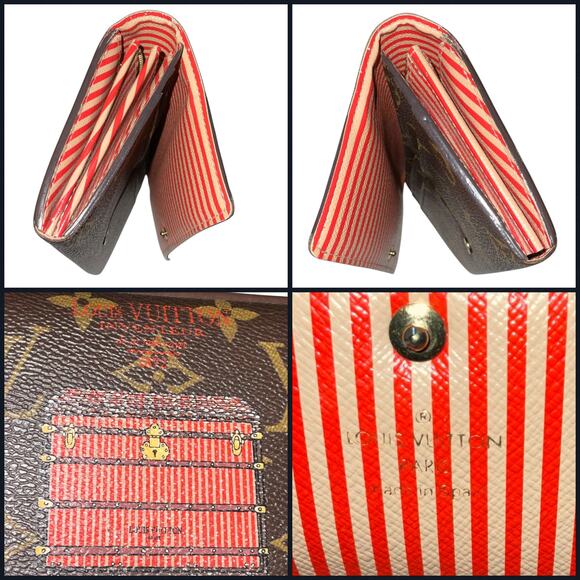 Louis Vuitton Monogram Sarah Trunk Lock Wallet W/Box Dust bag - Picture 15 of 16